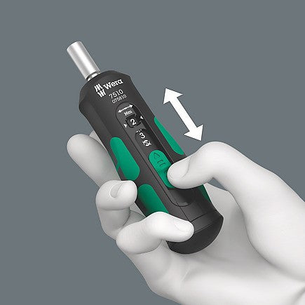 Wera 7510 Kraftform Safe-Torque Speed Torque screwdriver, 1-3 Nm 05075810001