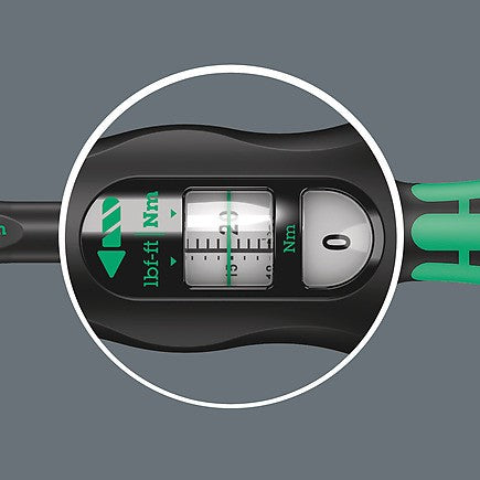Wera Click-Torque C 3 torque wrench with reversible ratchet, 1/2" Dr. 40-200 Nm 05075622001