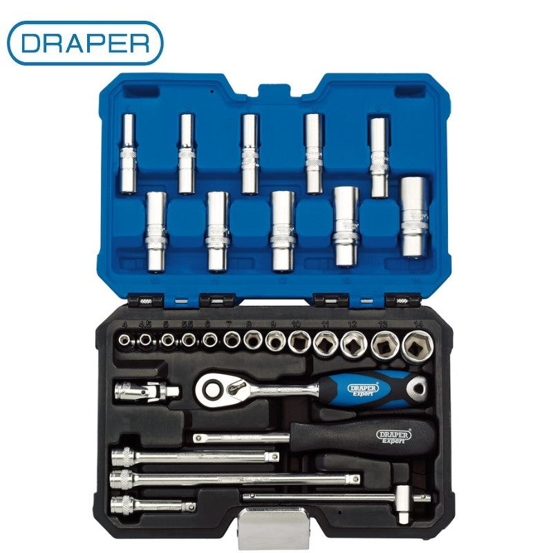 Draper Expert 30 Piece Metric Socket Set 16444
