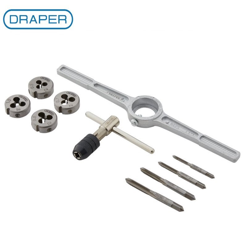 Draper 10 Piece Metric Tap and Die Set 79201