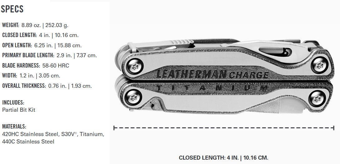 Leatherman Charge® TTi Multi-Tool