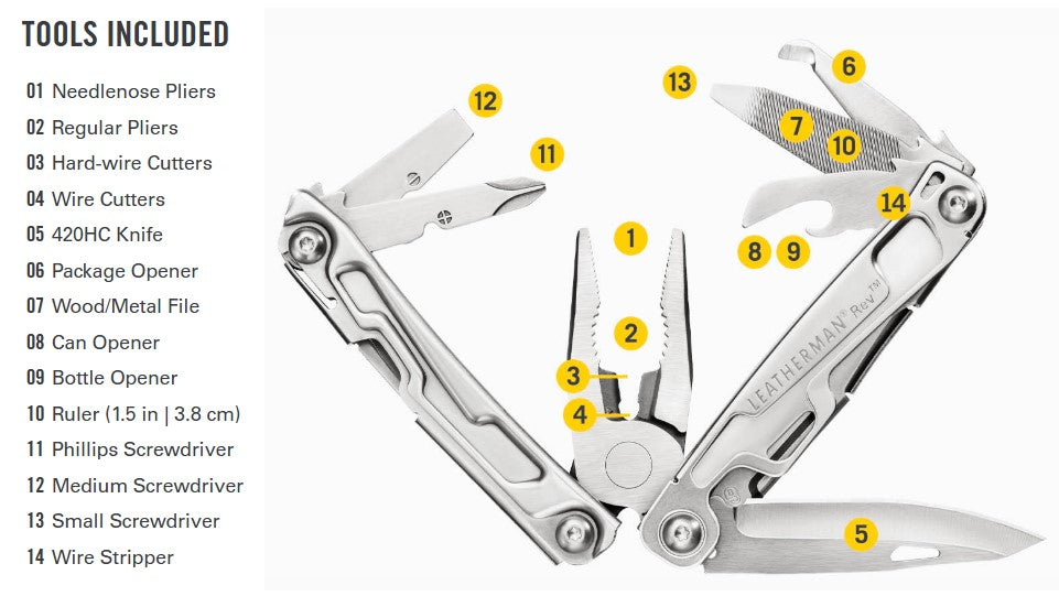 Leatherman Rev® Multi-Tool