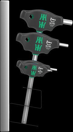 Wera 454/10 HF Set Imperial 2 T-handle Hex-Plus with holding function, 10 pieces 05023454001