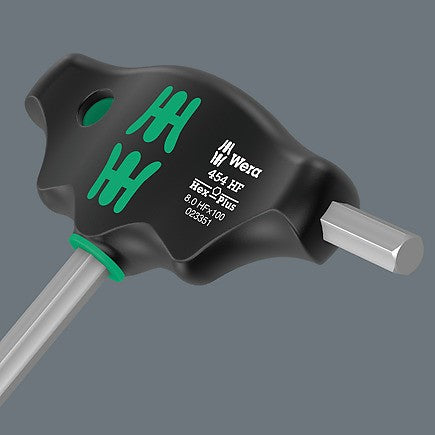 Wera 454/10 HF Set Imperial 2 T-handle Hex-Plus with holding function, 10 pieces 05023454001