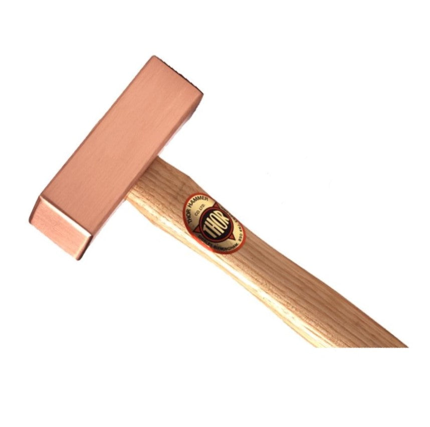 Thor Hammer Copper Square Mallets - Wooden Handle