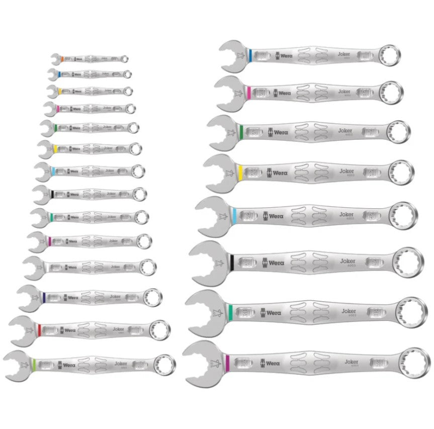 Wera 6003 Joker 22 Set 1 Combination wrench set, 22 pieces 05020232001