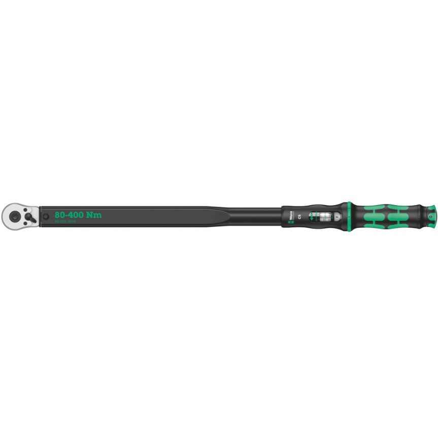 Wera Click-Torque C 5 torque wrench with reversible ratchet, 1/2" Dr. 80-400 Nm 05075624001