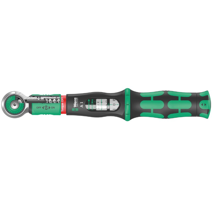 Wera Safe-Torque A 1 torque wrench with 1/4" square head drive, 2-12 Nm 05075800001