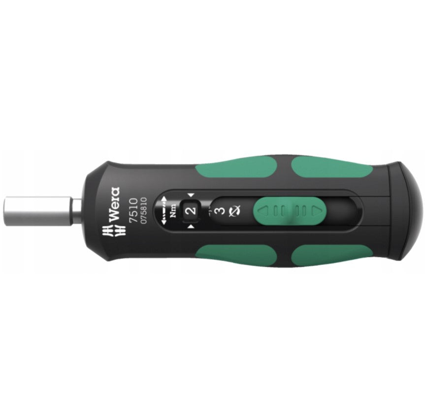Wera 7510 Kraftform Safe-Torque Speed Torque screwdriver, 1-3 Nm 05075810001