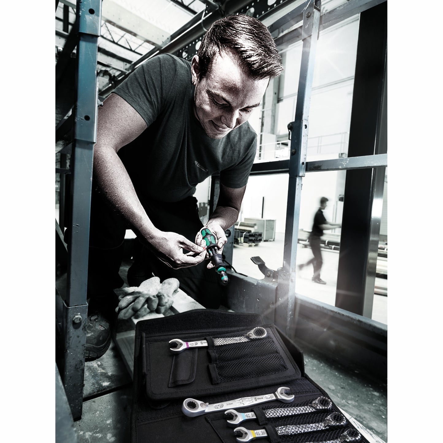 Wera 6001 Joker Switch 11 Set 1 Ratcheting Combination Wrenches 05020091001