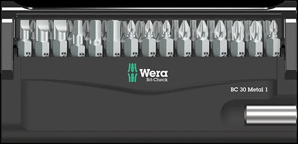 Wera Bit-Check 30 Metal 1, 30 pieces 05057434001