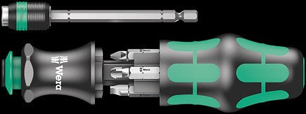 Wera Kraftform Kompakt 25 telescopic blade screwdriver set with pouch, 7 pieces 05051024001