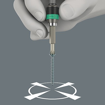 Wera Kraftform Kompakt 400 T-handle bitholding screwdriver Rapidaptor, 17 pieces 05057470001