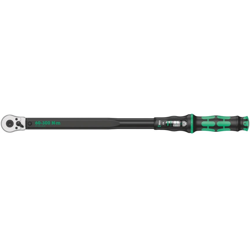 Wera Click-Torque C 4 torque wrench with reversible ratchet, 1/2" 60-300 Nm 05075623001