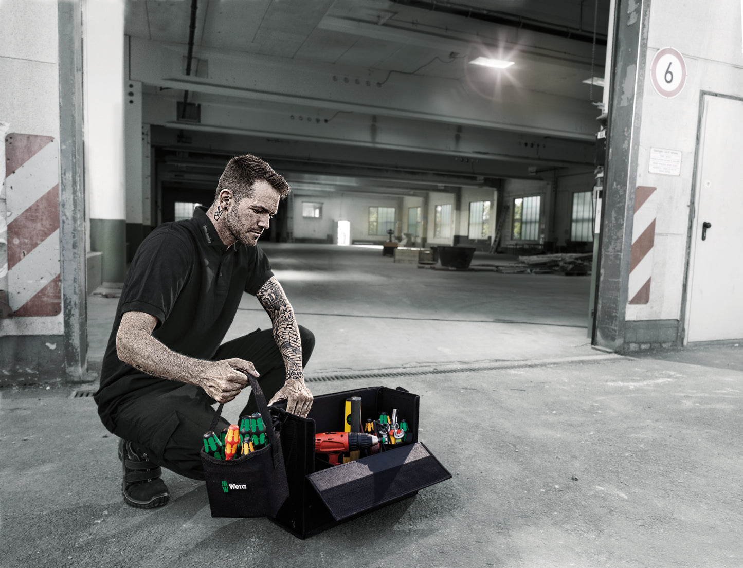 Wera 2go 2 XL Tool Container, 2 pieces 05004357001