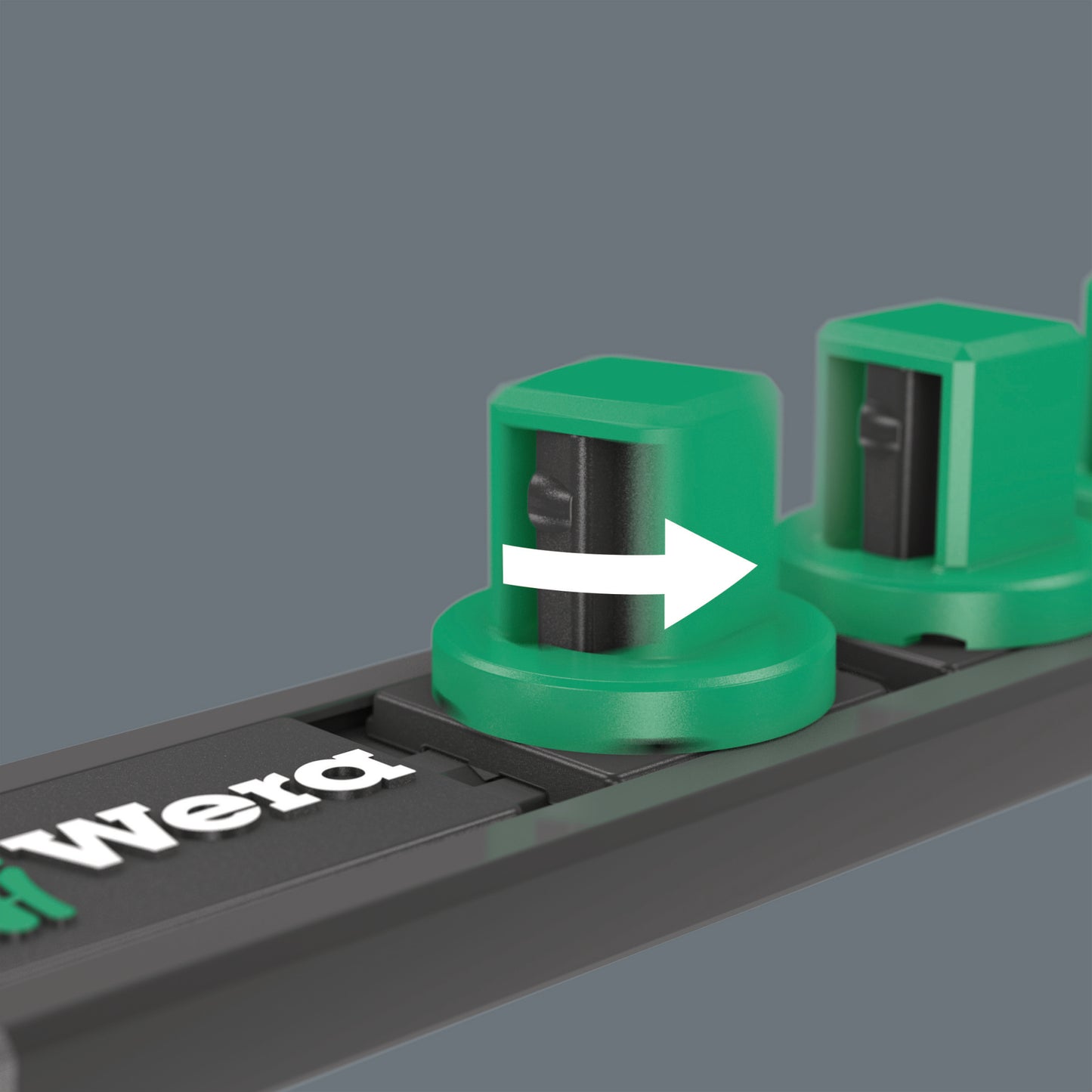 Wera Magnetic Socket Rail, Empty