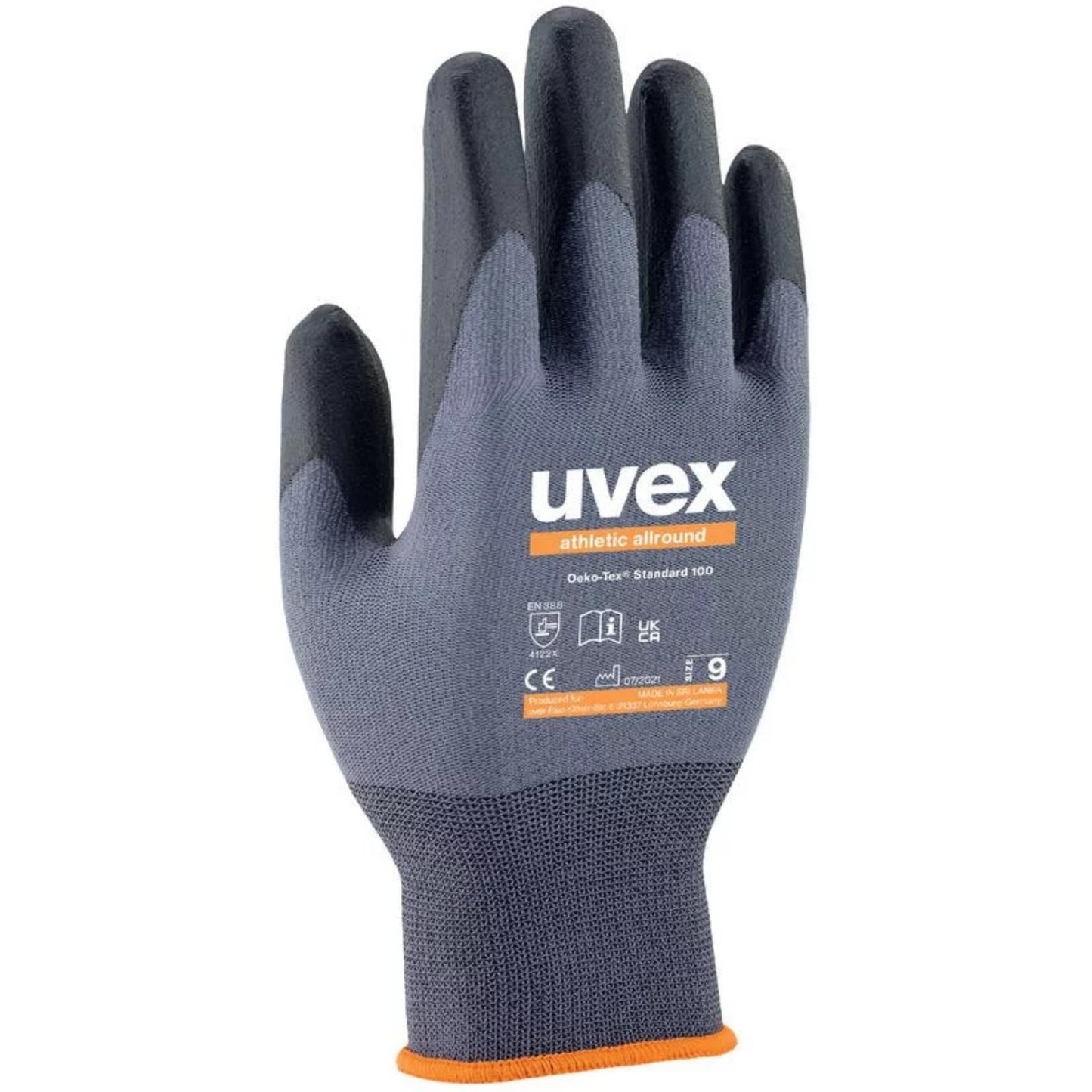 60028 uvex Athletic All-round Assembly Glove