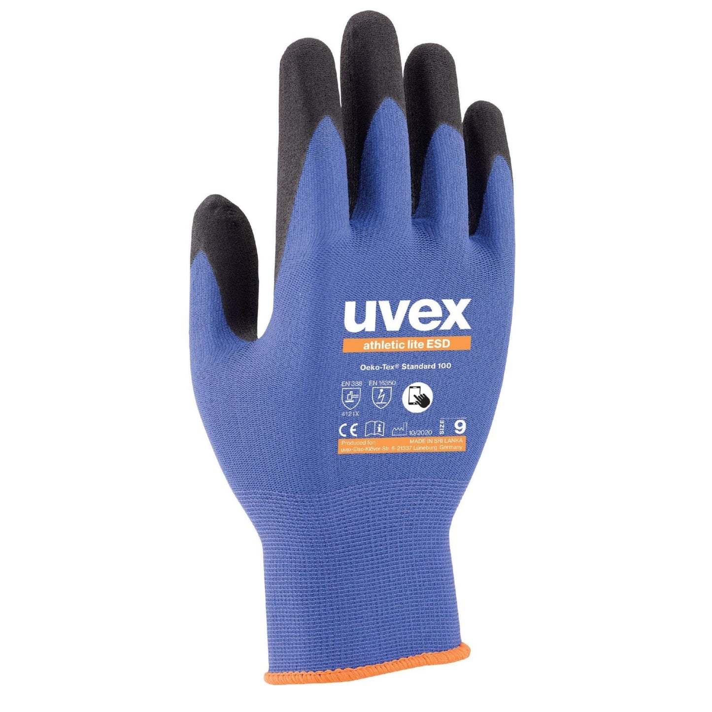 60035 uvex Athletic Lite ESD Safety Glove