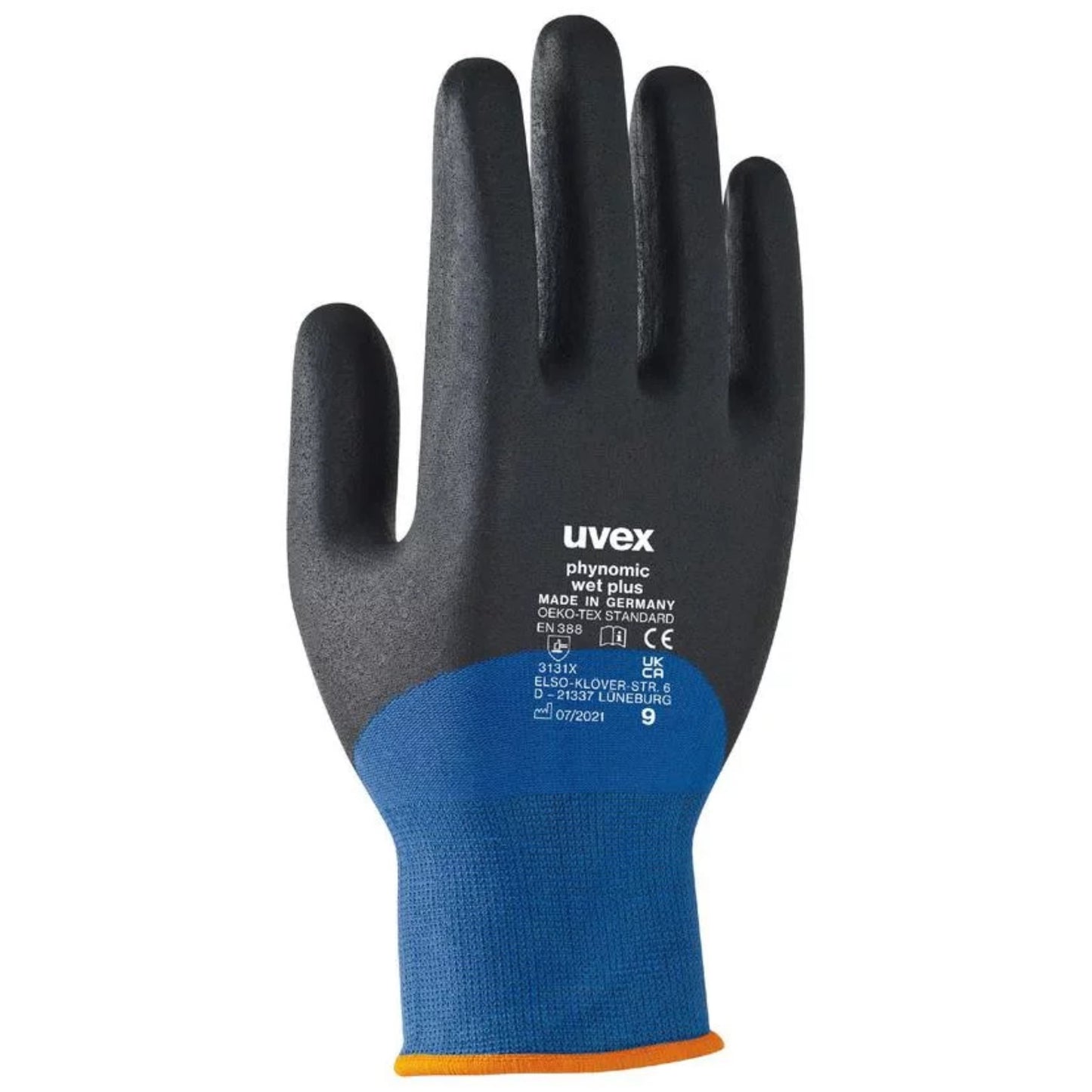 60061 uvex Phynomic Wet Plus Assembly Gloves