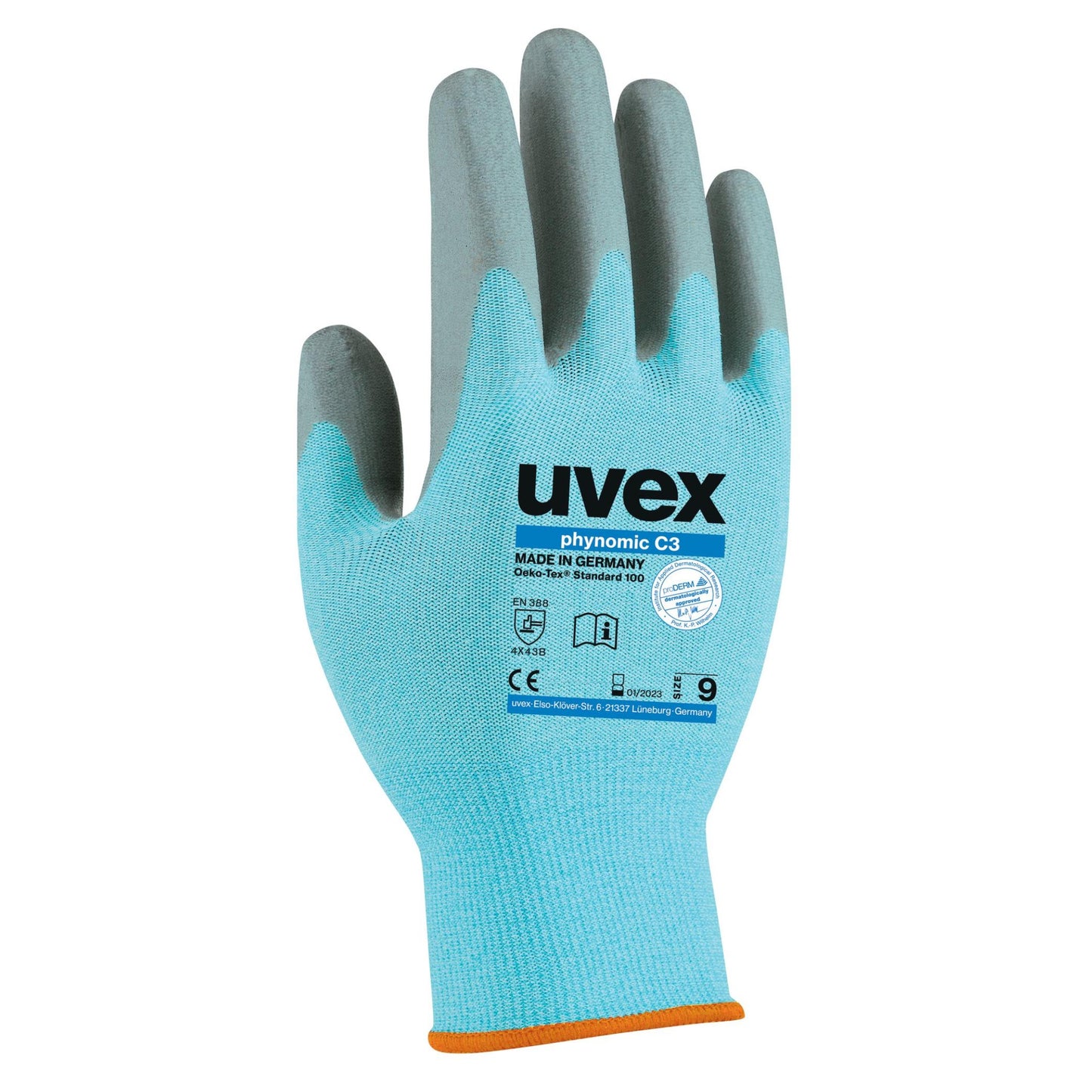 60080 uvex Phynomic C3 Cut Protection Glove
