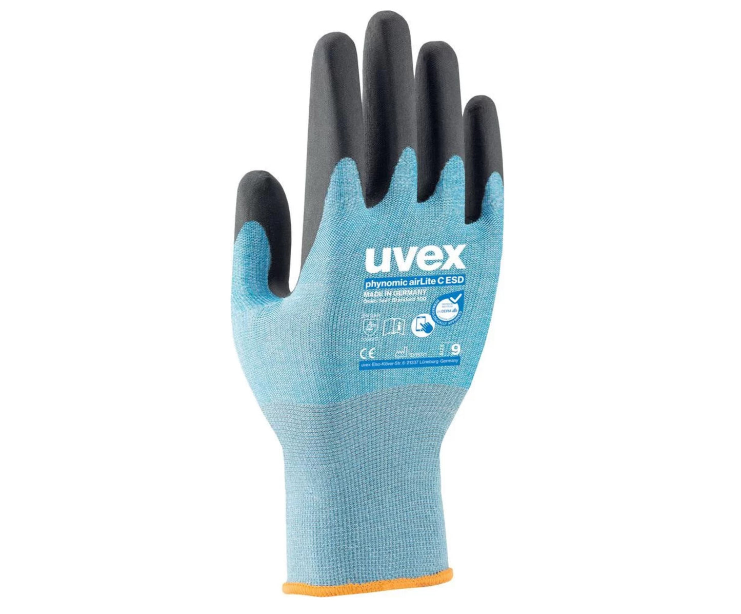60084 uvex Phynomic AirLite C ESD Cut Protection Glove
