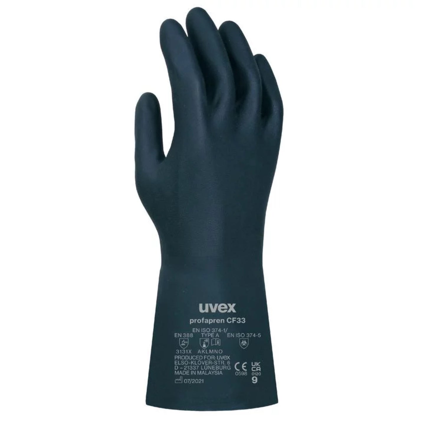 60119 uvex Profapren CF33 Chemical Protection Glove