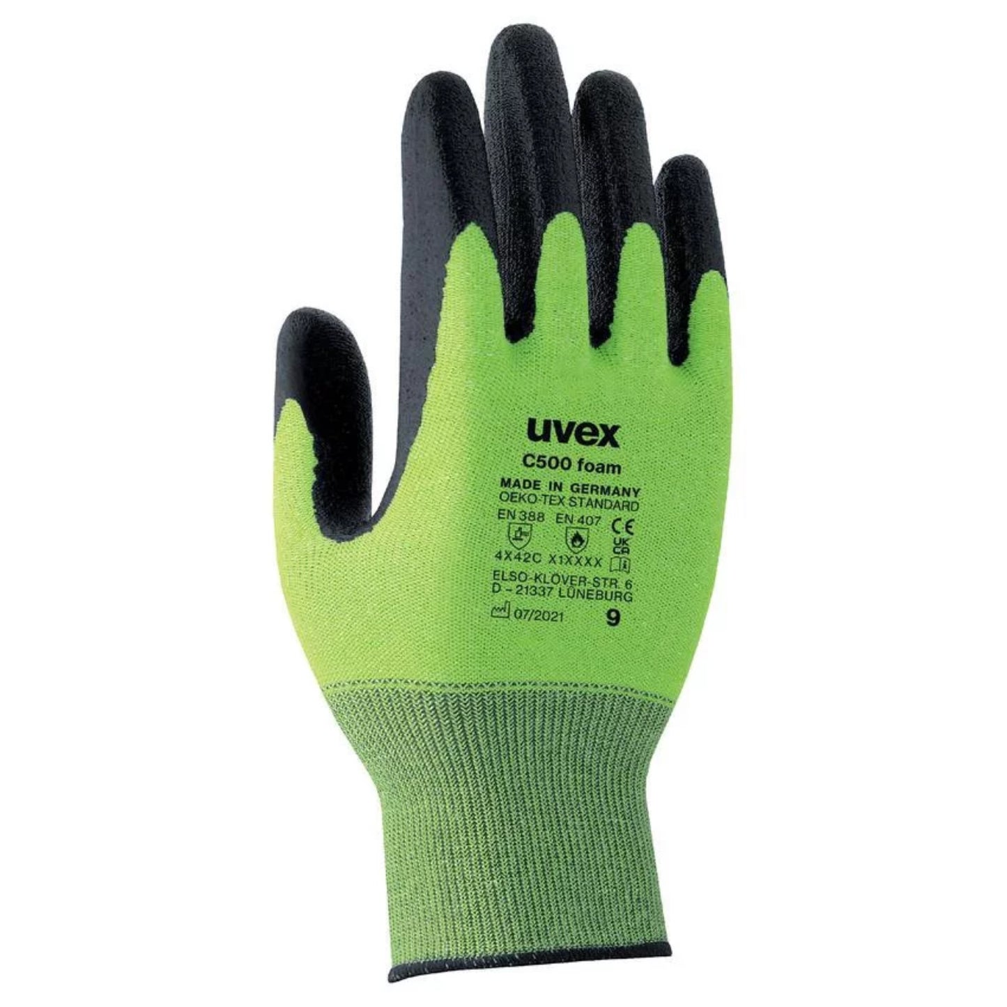 60494 uvex C500 Foam Cut Protection Glove
