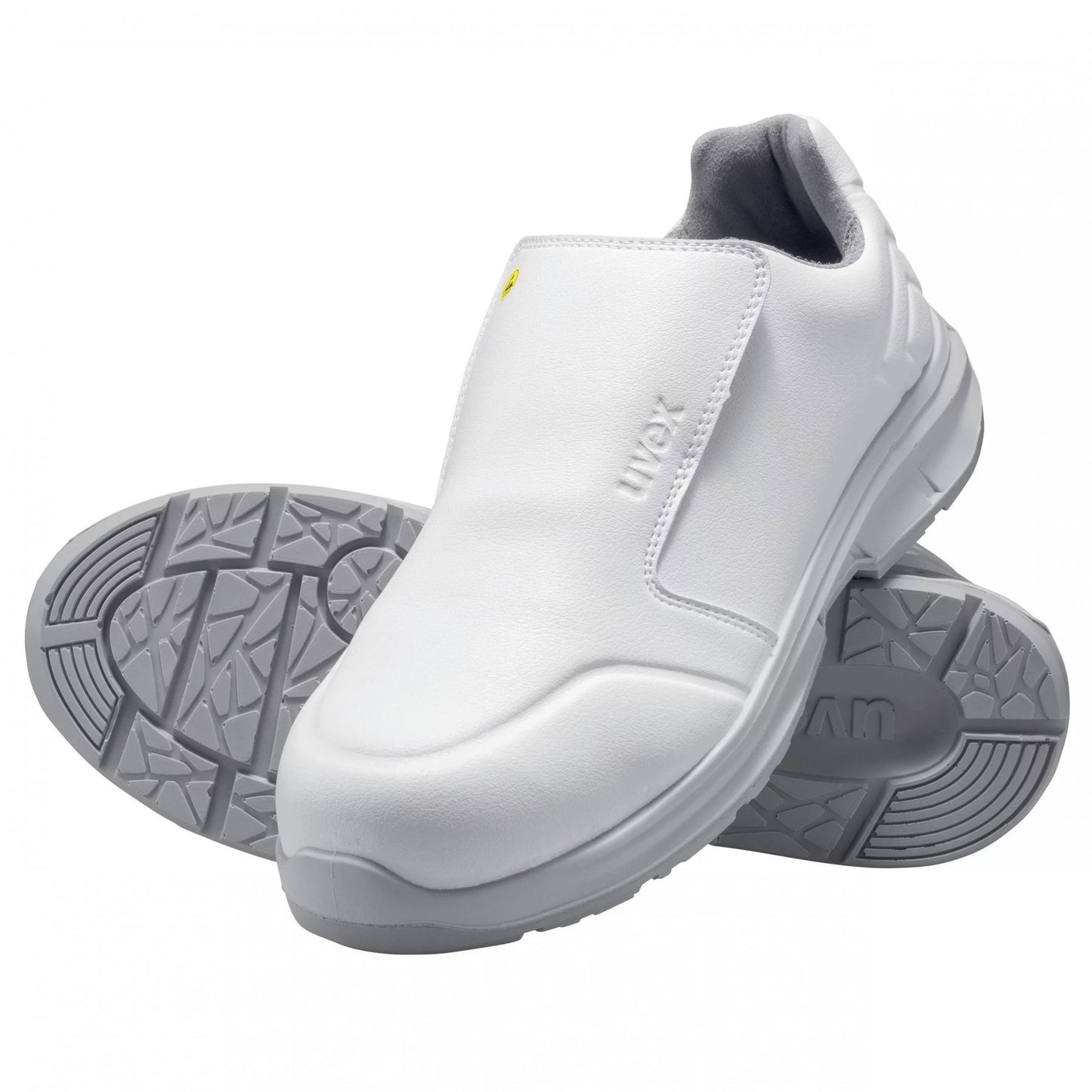 uvex 1 Sport White Safety Shoe, Low Shoe 6581, White S2 SRC
