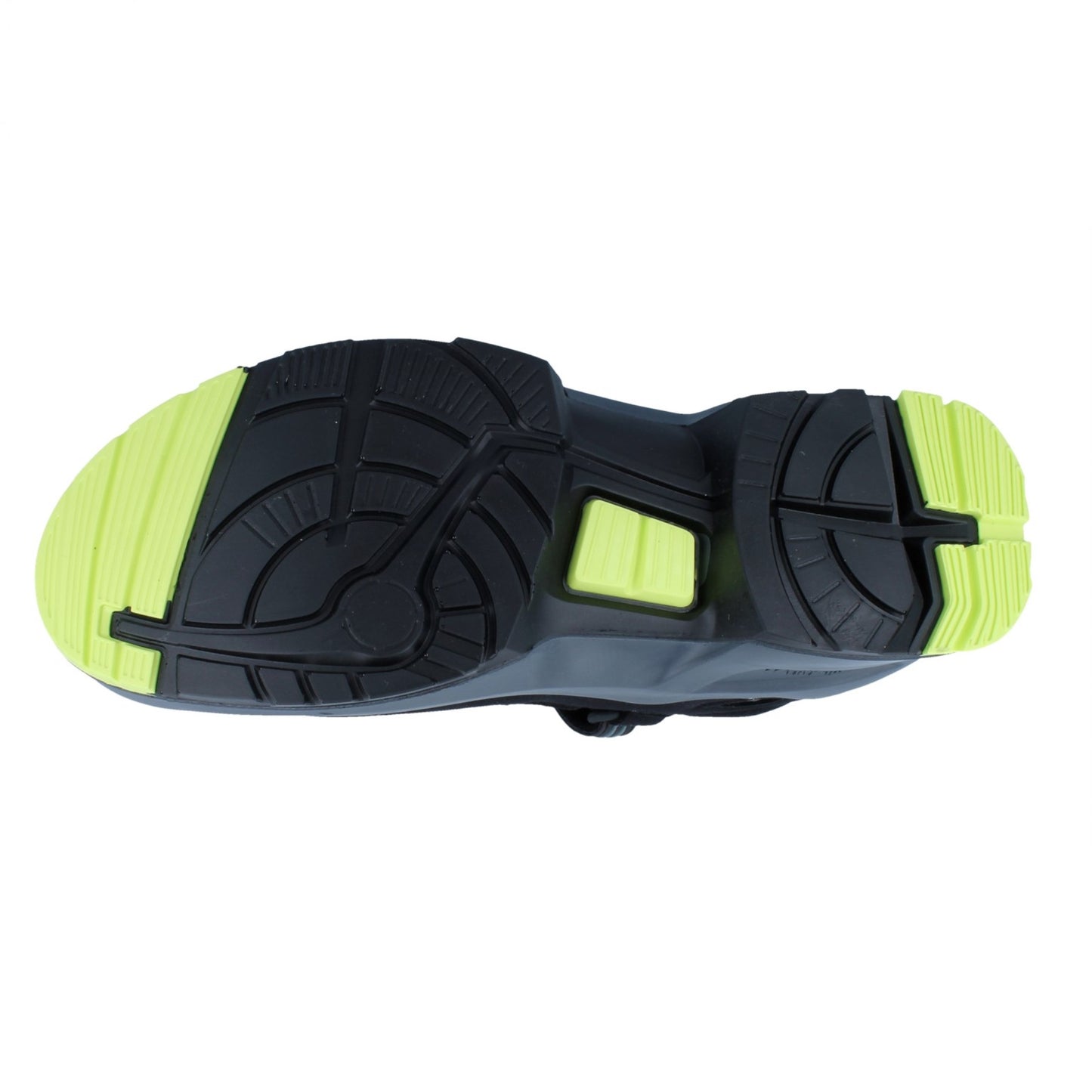 uvex 1 Safety Sandal , Low Shoe 8542 ,Black/Lime S1 SRC
