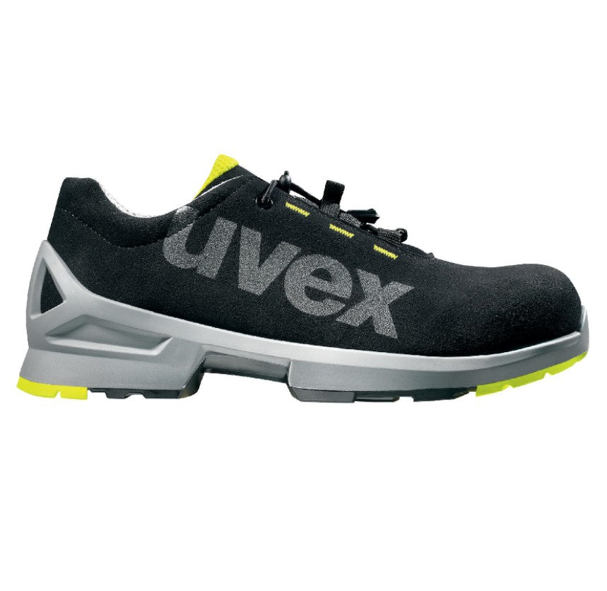 uvex 1 Safety Shoes Low Shoe 8544 Black/Lime S2