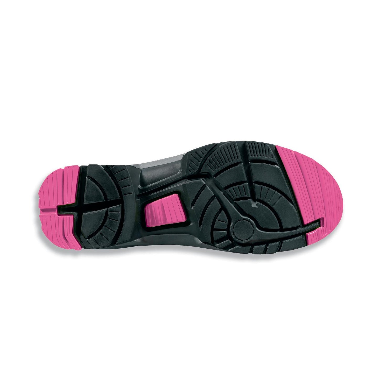 uvex 1 Ladies Safety Shoe, Low Shoes 8562, Grey/Pink S2 SRC