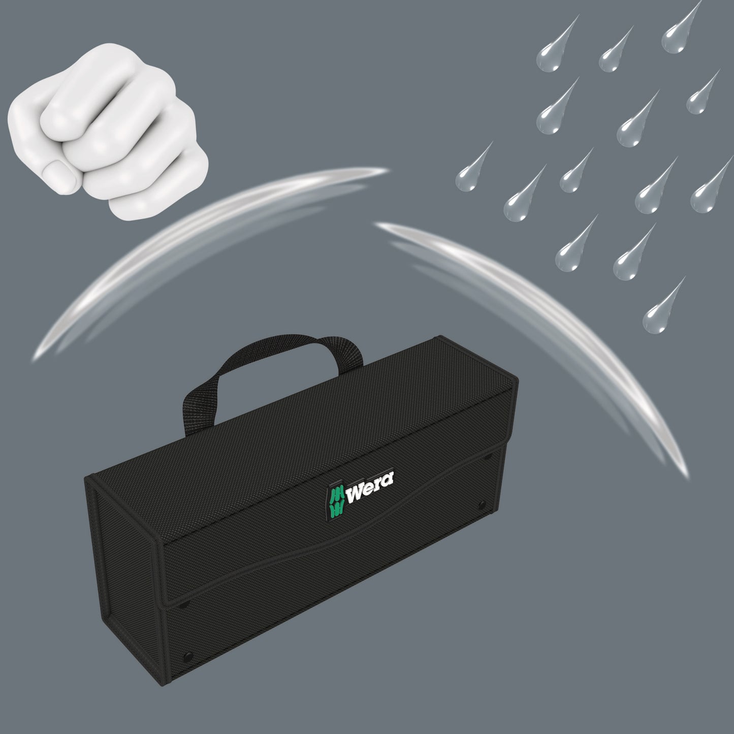 Wera 2go 3 Tool Box 05004352001