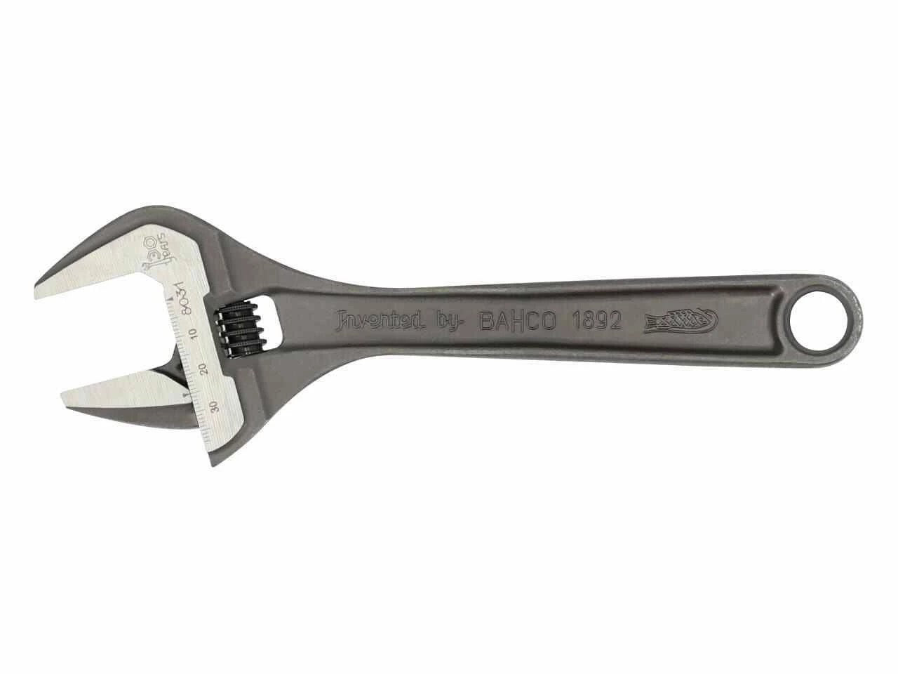 Limited Edition Bahco 130 Year Anniversary 8031 Black Adjustable Wrench 200mm (8in)