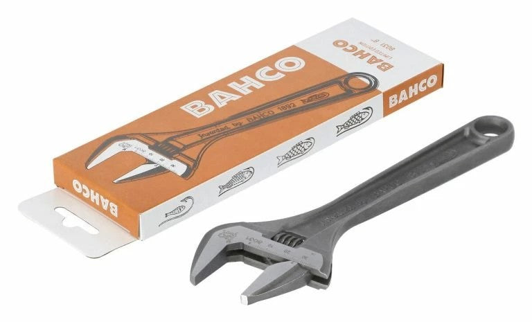 Limited Edition Bahco 130 Year Anniversary 8031 Black Adjustable Wrench 200mm (8in)