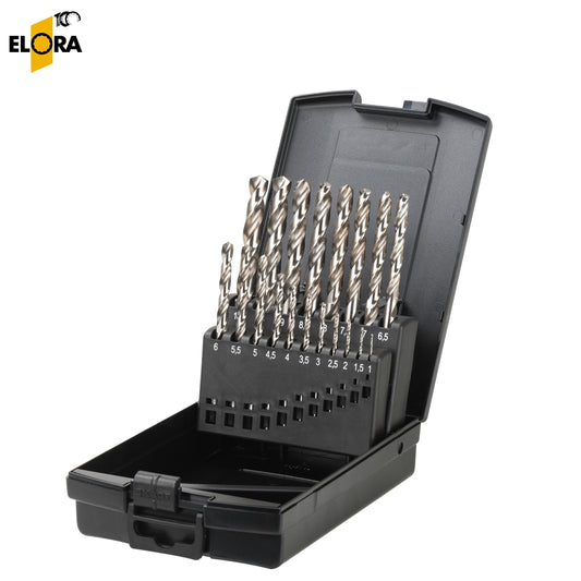 1361-S Elora Twist Drills Set HSS-G