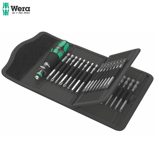 Wera Kraftform Kompakt 62 Interchangable Blade Screwdriver, 33 pieces 05059297001